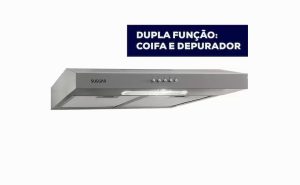 Depurador e Exaustor de ar Slim 60 Cm Prata Suggar